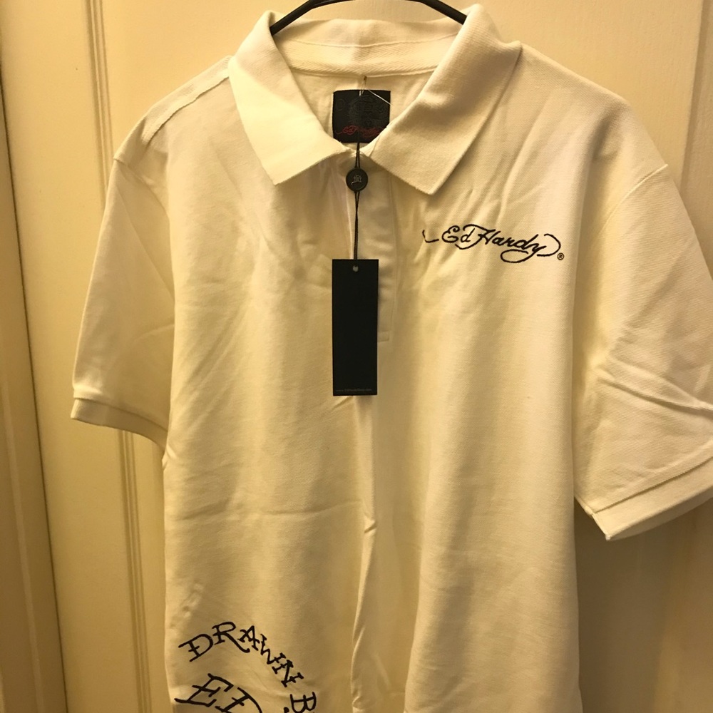 Ed Hardy polo shirt
